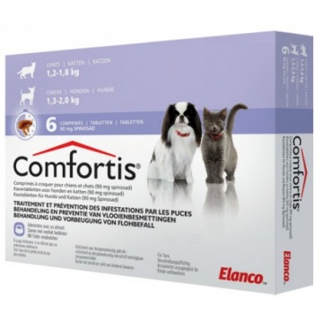Комфортис, таблетки для кошек и собак